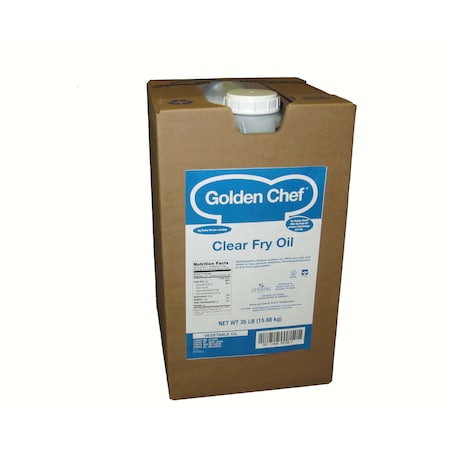 Golden Chef Golden Chef Clear Liquid Fry Shortening Soy Shape Oil 35lbs 104052 WG